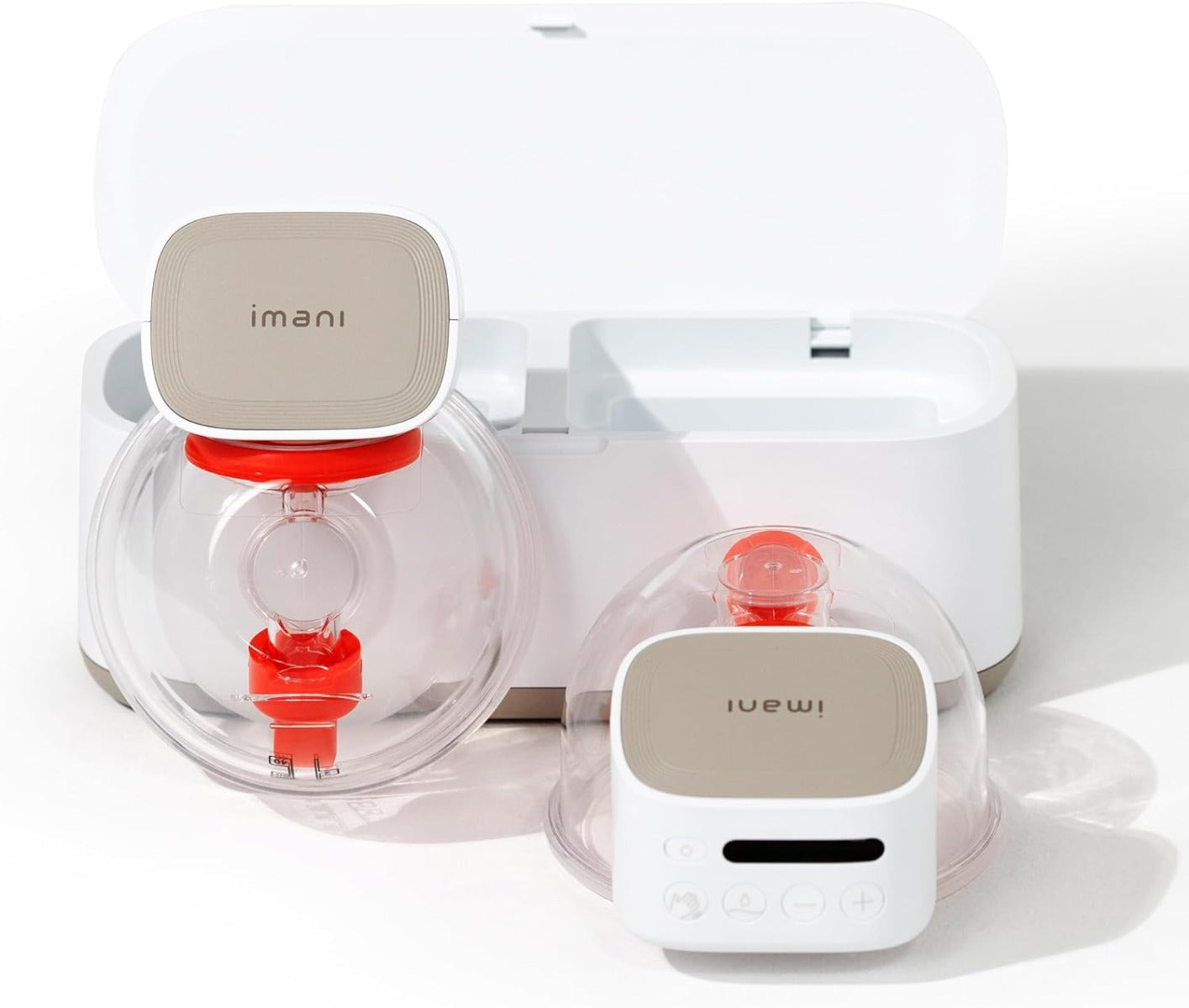 iMani I2 Plus Handsfree Dual Breast Pump with Dual Charger