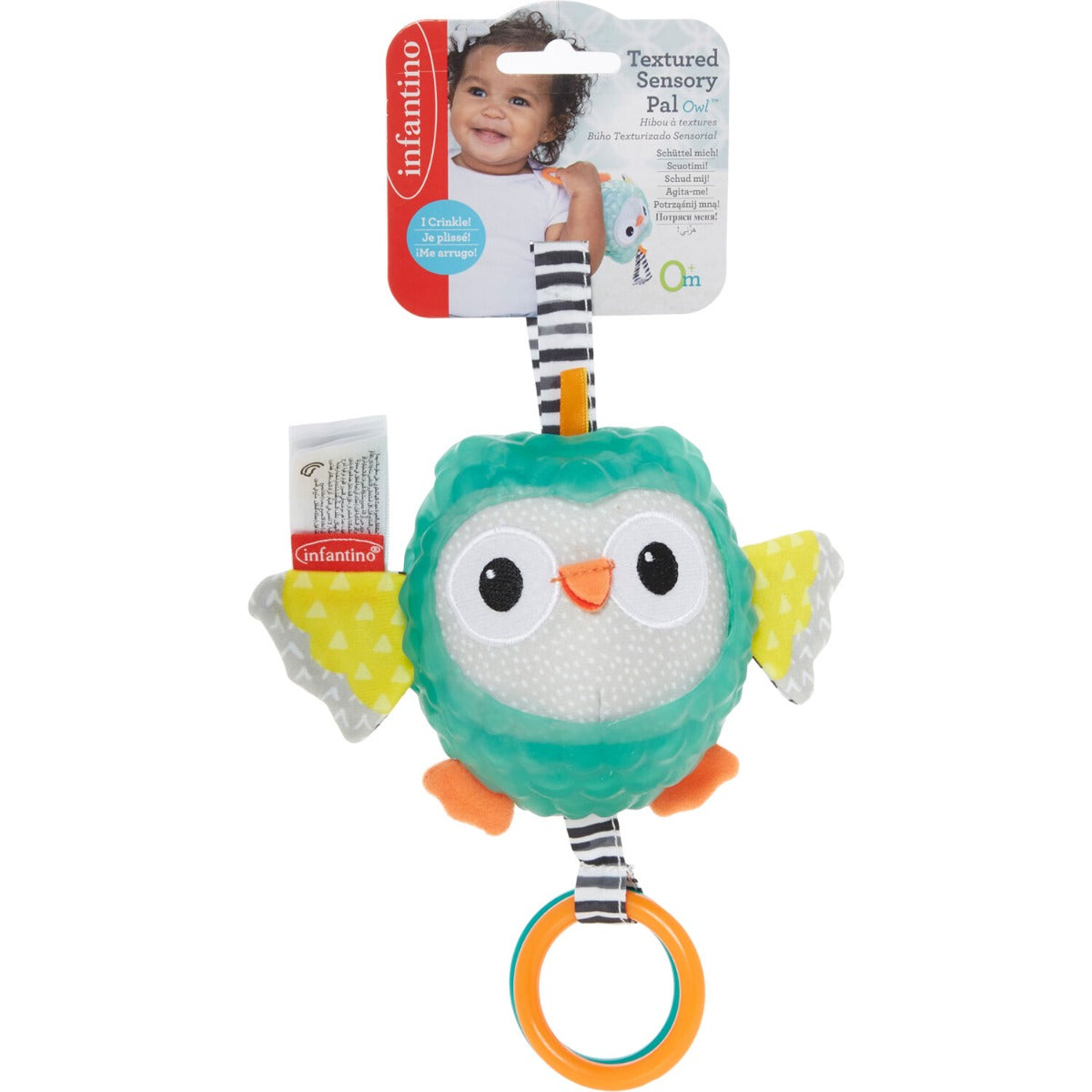 Infantino Textured Sensory Pal Owl