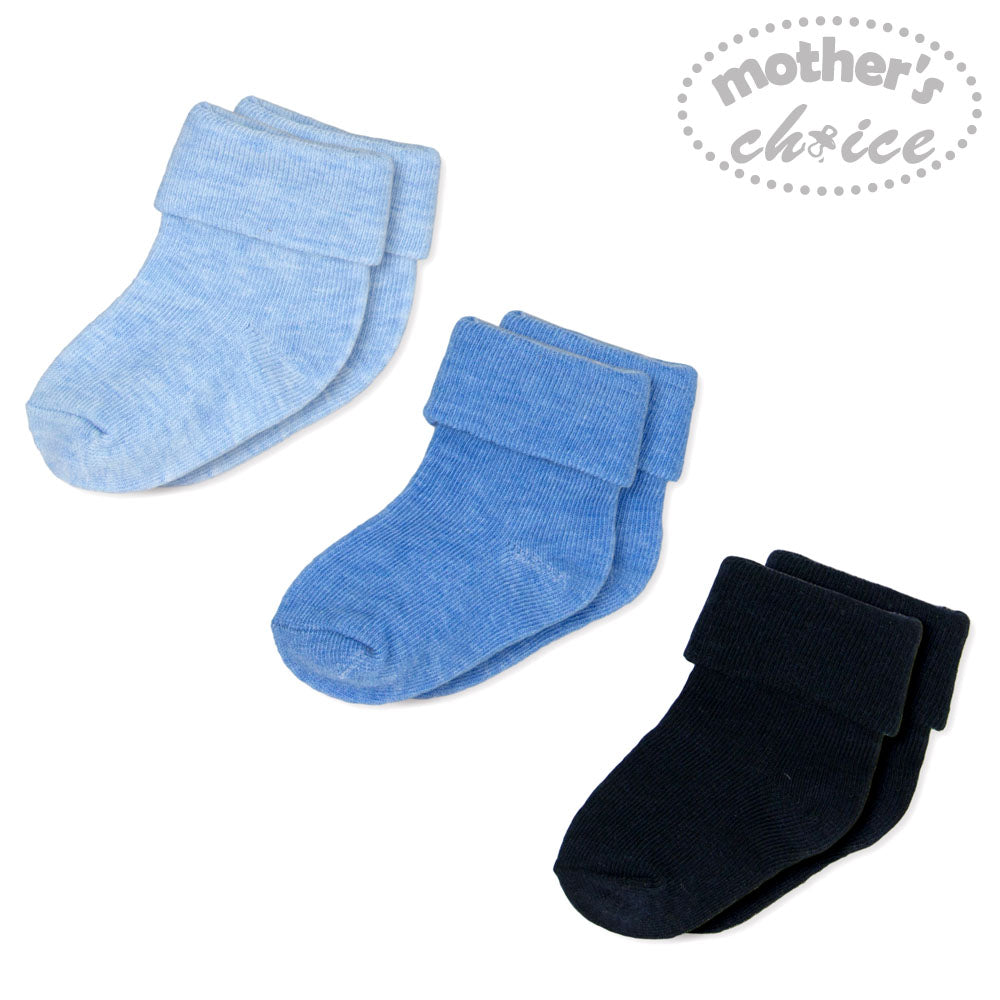 Mothers Choise Baby'S 3 Pair Turn Head Socks.  - 2