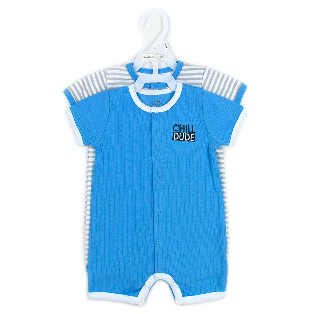 Mothers Choice Baby 2Pk Romer Blue