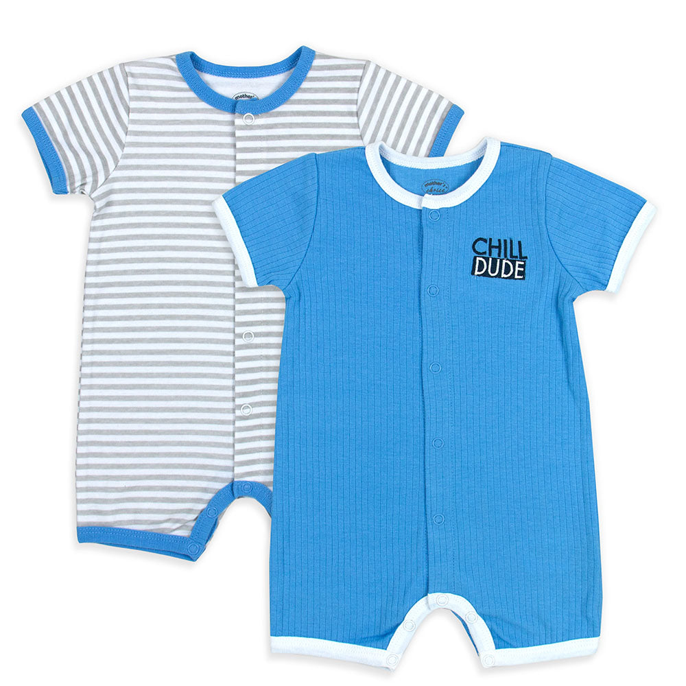 Mothers Choice Baby 2Pk Romer Blue
