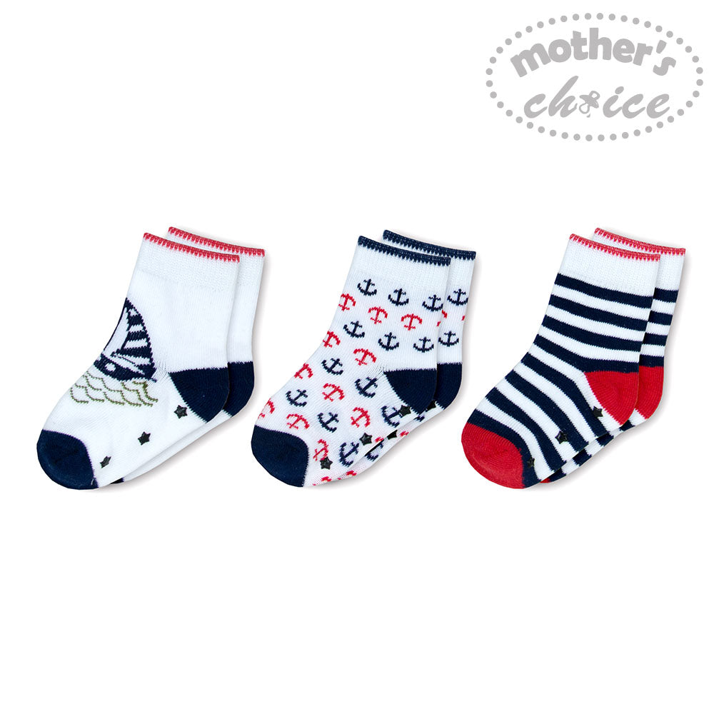 Mothers Choise Baby 3 Prs Pack Socks.  - 1