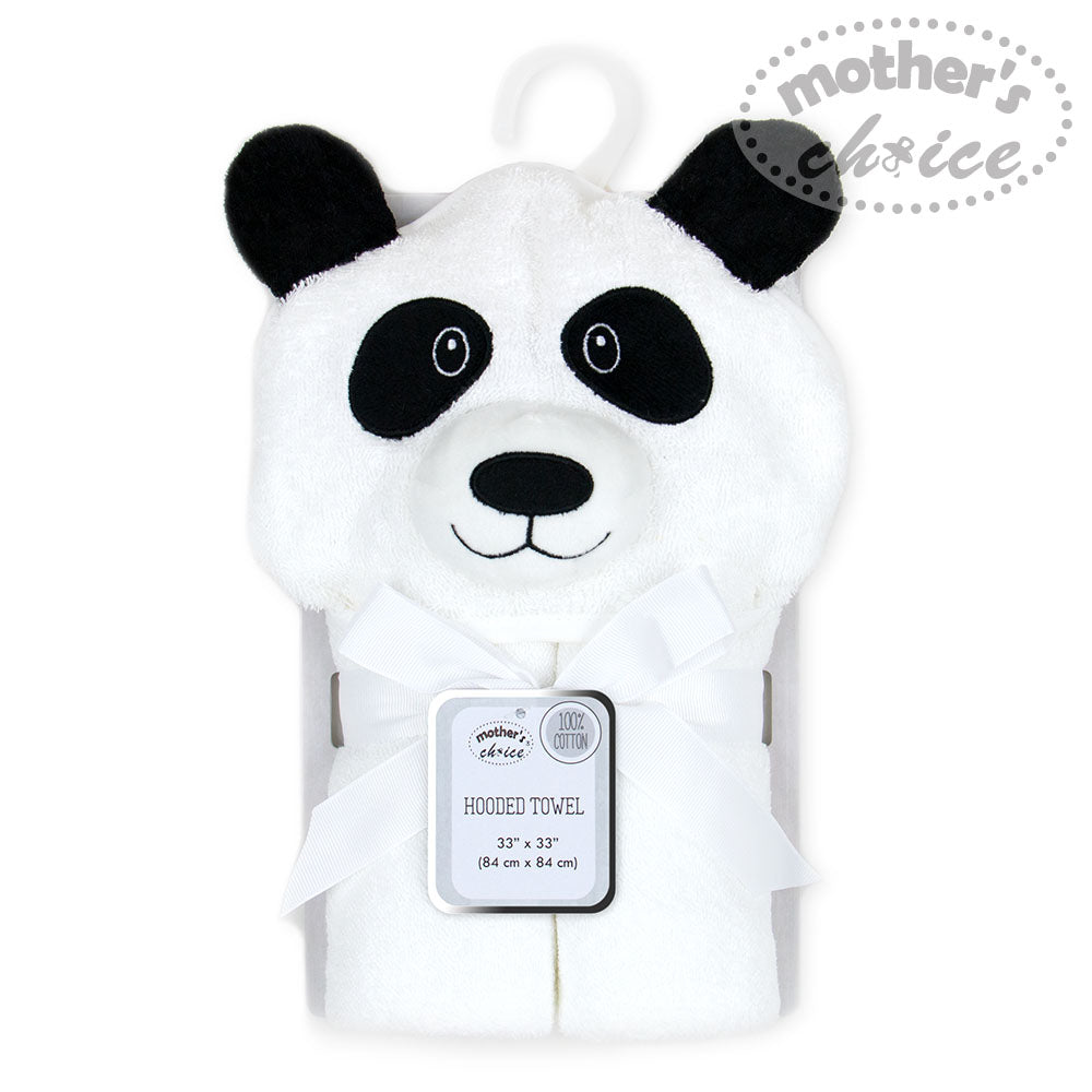 Mother'S Choice-3-D Hooded Towel Panda