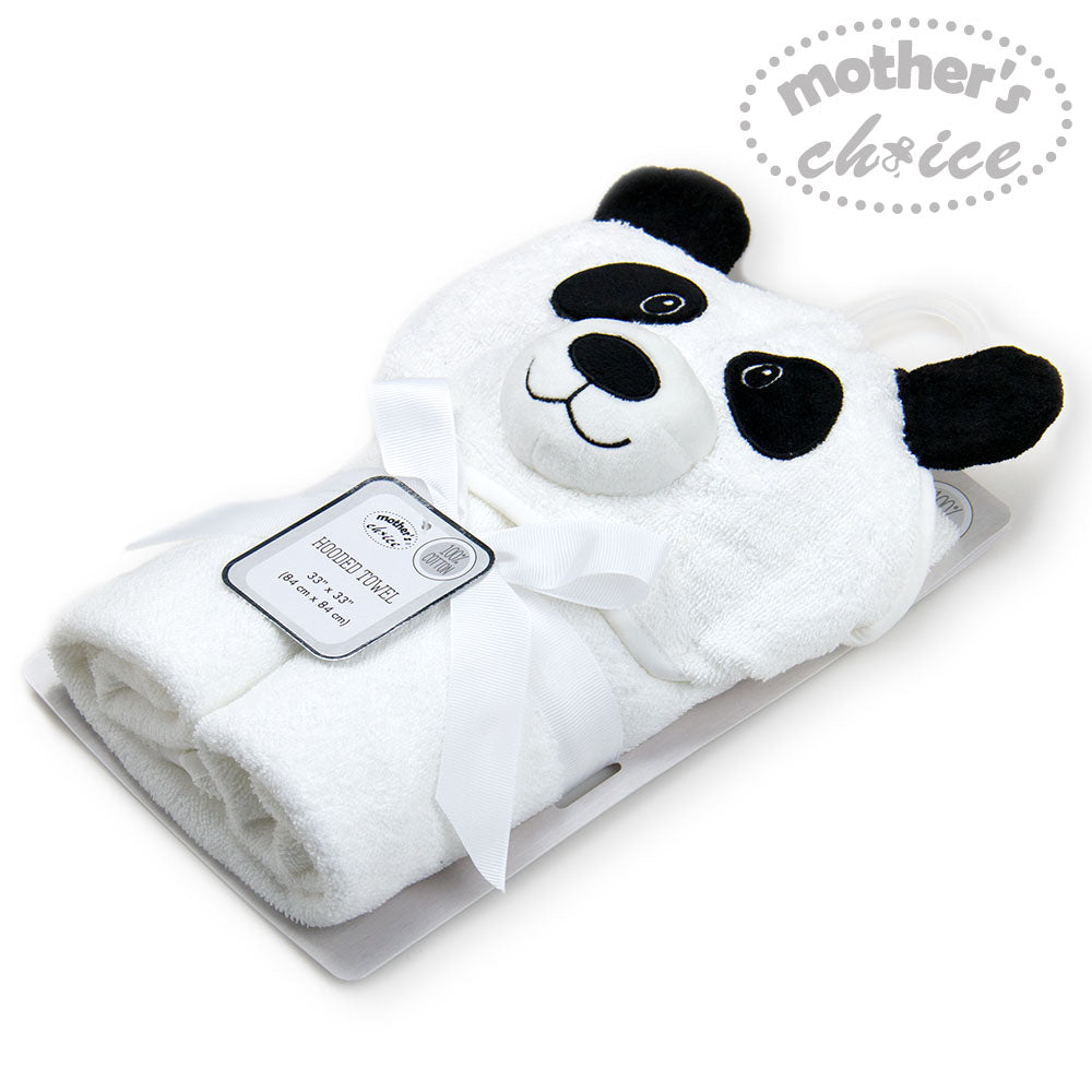 Mother'S Choice-3-D Hooded Towel Panda