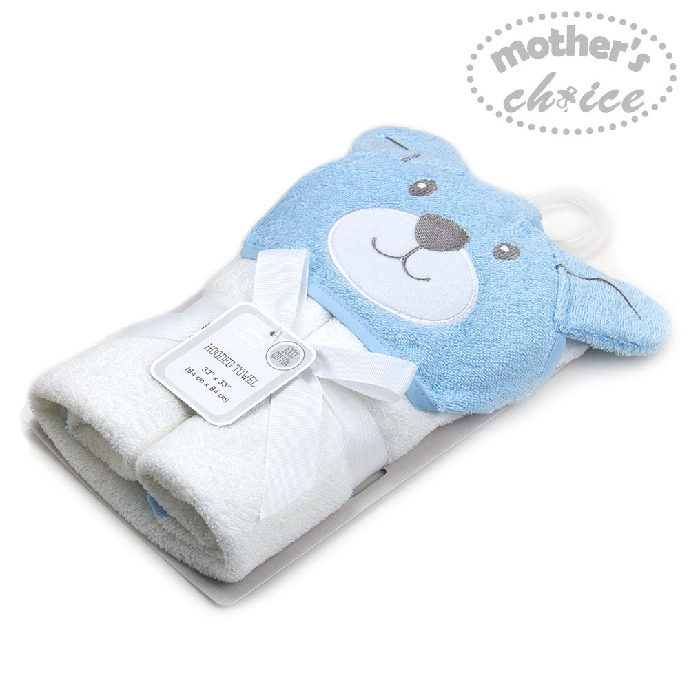 Mother'S Choice-3-D Hooded Towel Bear