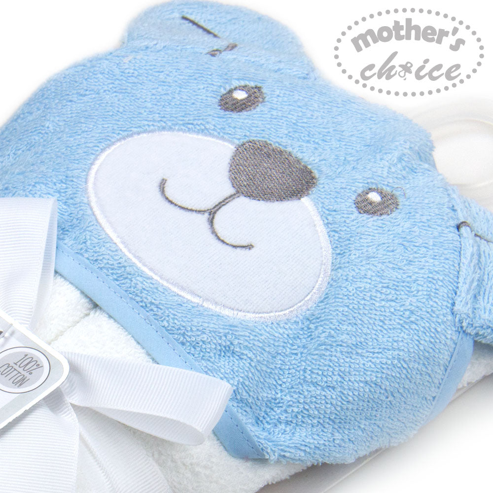 Mother'S Choice-3-D Hooded Towel Bear