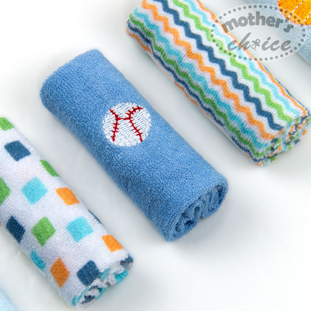 Mothers Choise Item: 6 Pk Face Cloth Set