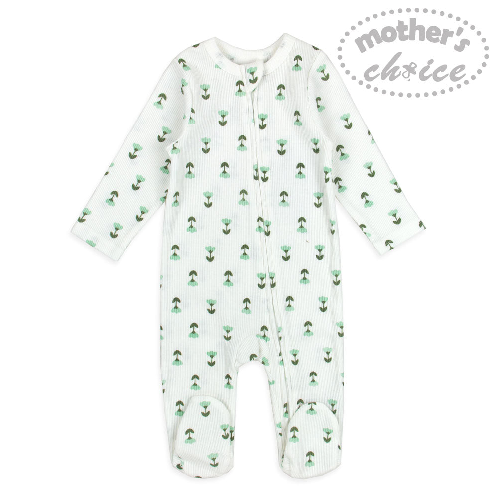 Mothers Choice 2Pk Coverall - Green