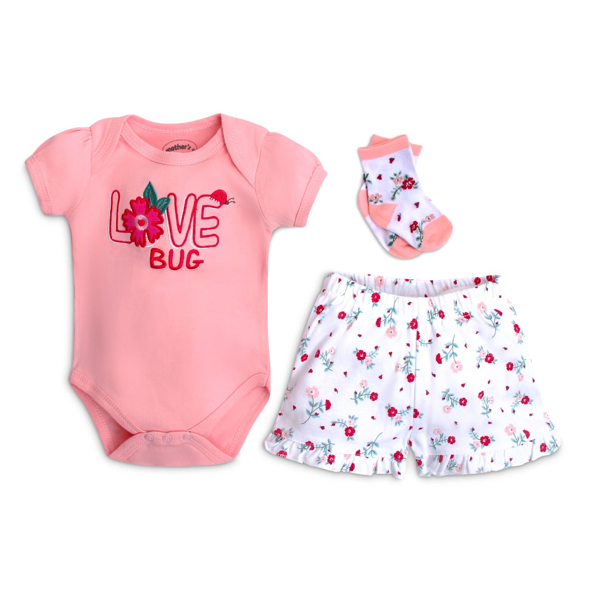 Mothers Choice Baby Creeper Set 3pcs Set