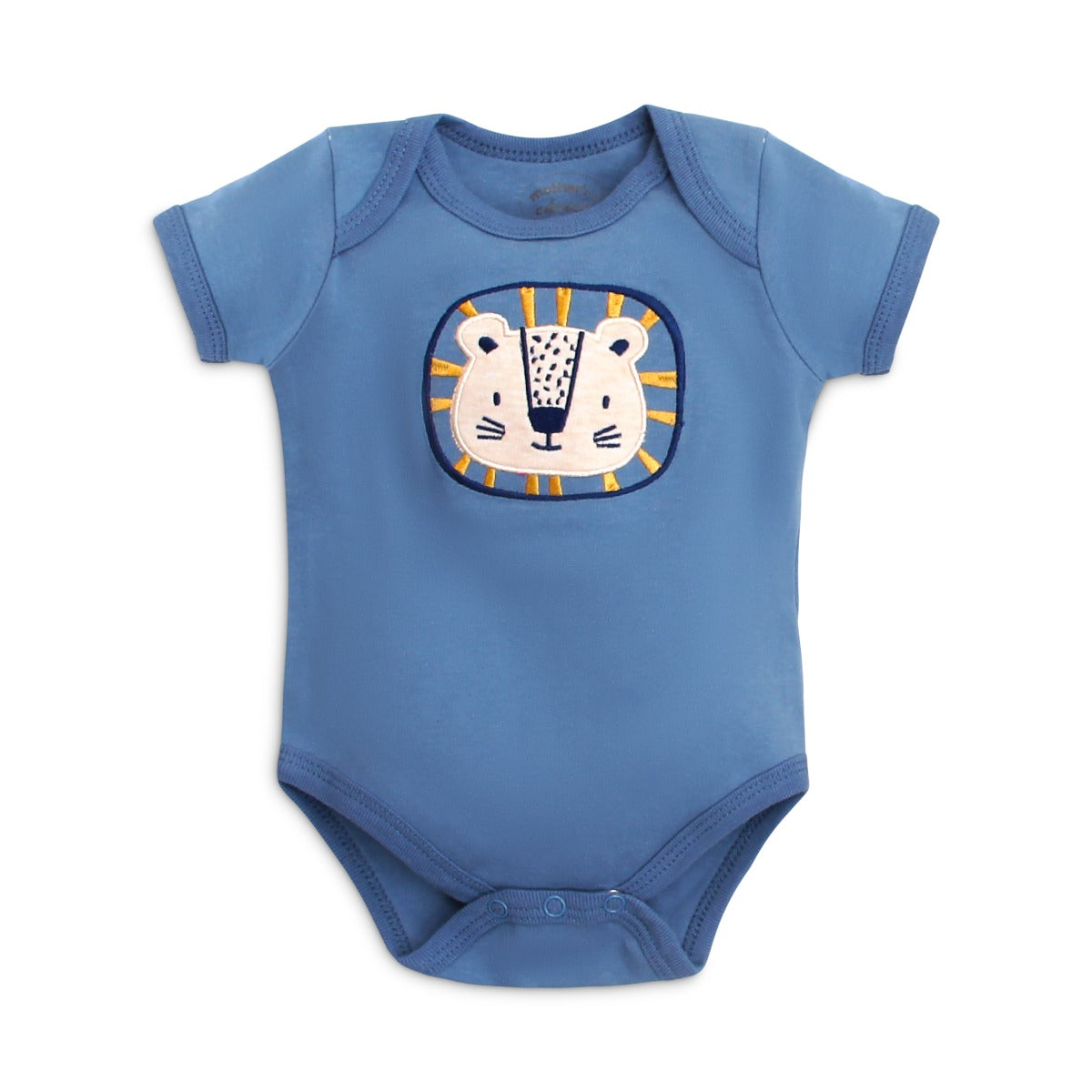 Mothers Choice Item:Baby Creeper Short Socks 3 Pc Set - Blue