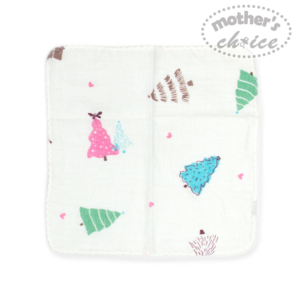 Mother'S Choice-Baby 6 Pack Muslin Face Cloths Tree