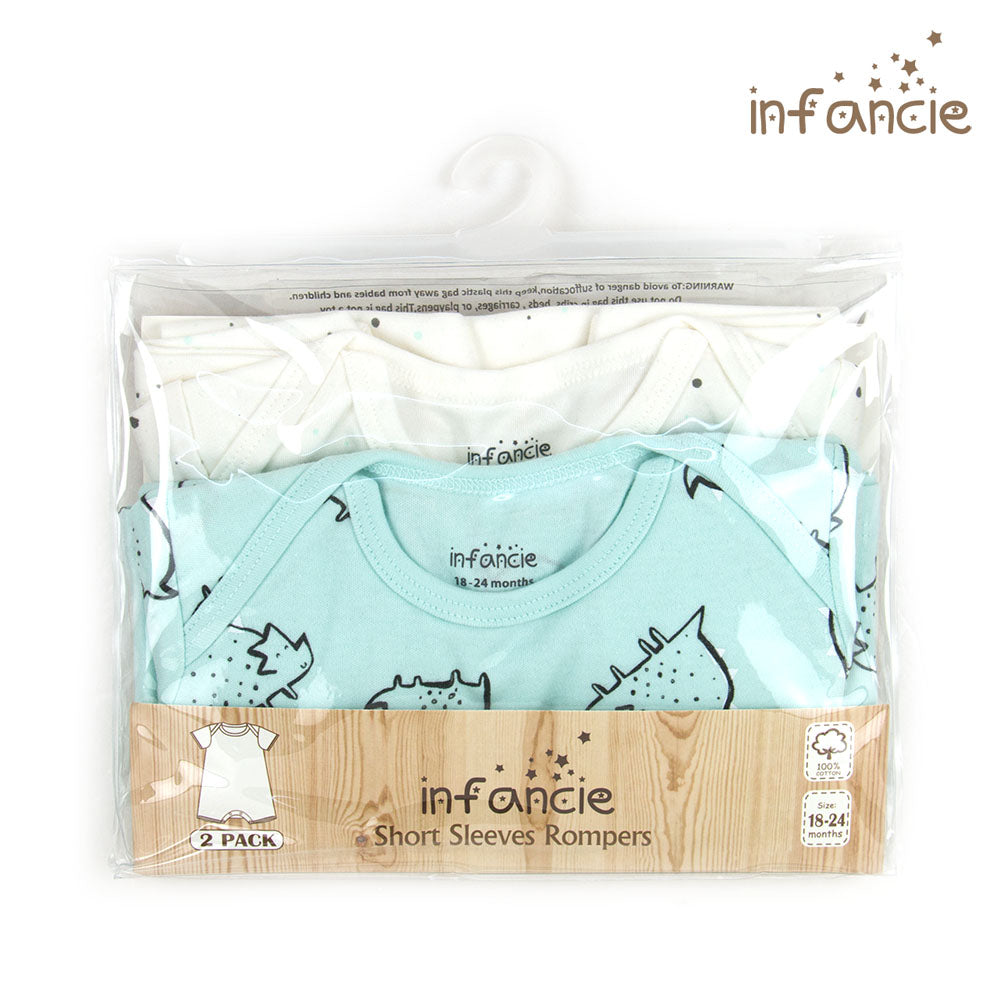 Infancie Romper Wg 2 Pk
