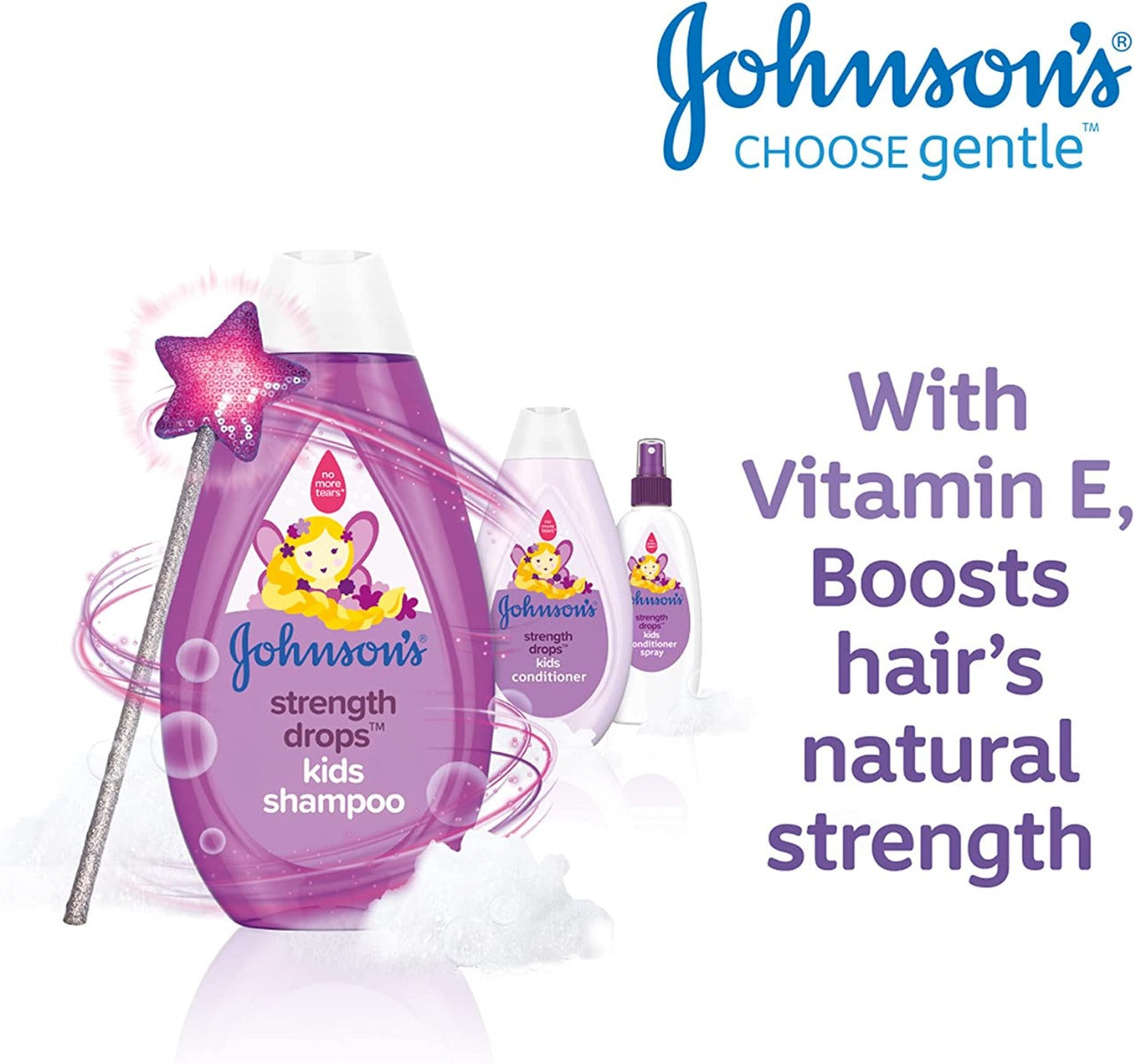 Johnson & Johnson  Strength Drops Kids Conditioner Spray 200Ml