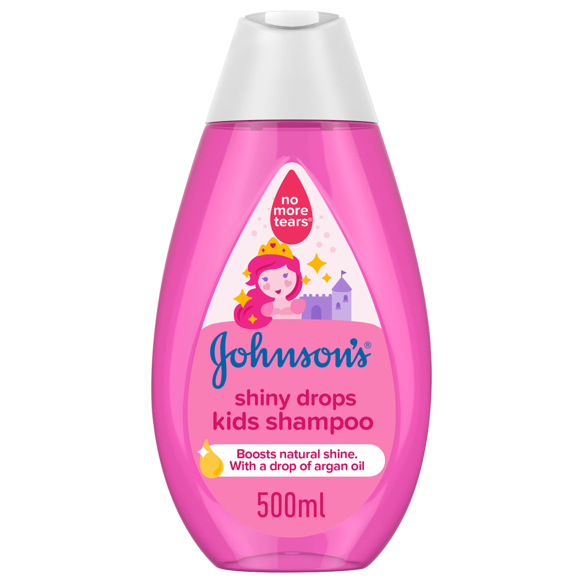 Johnson & Johnson  Shiny Drops Kids Shampoo 500Ml