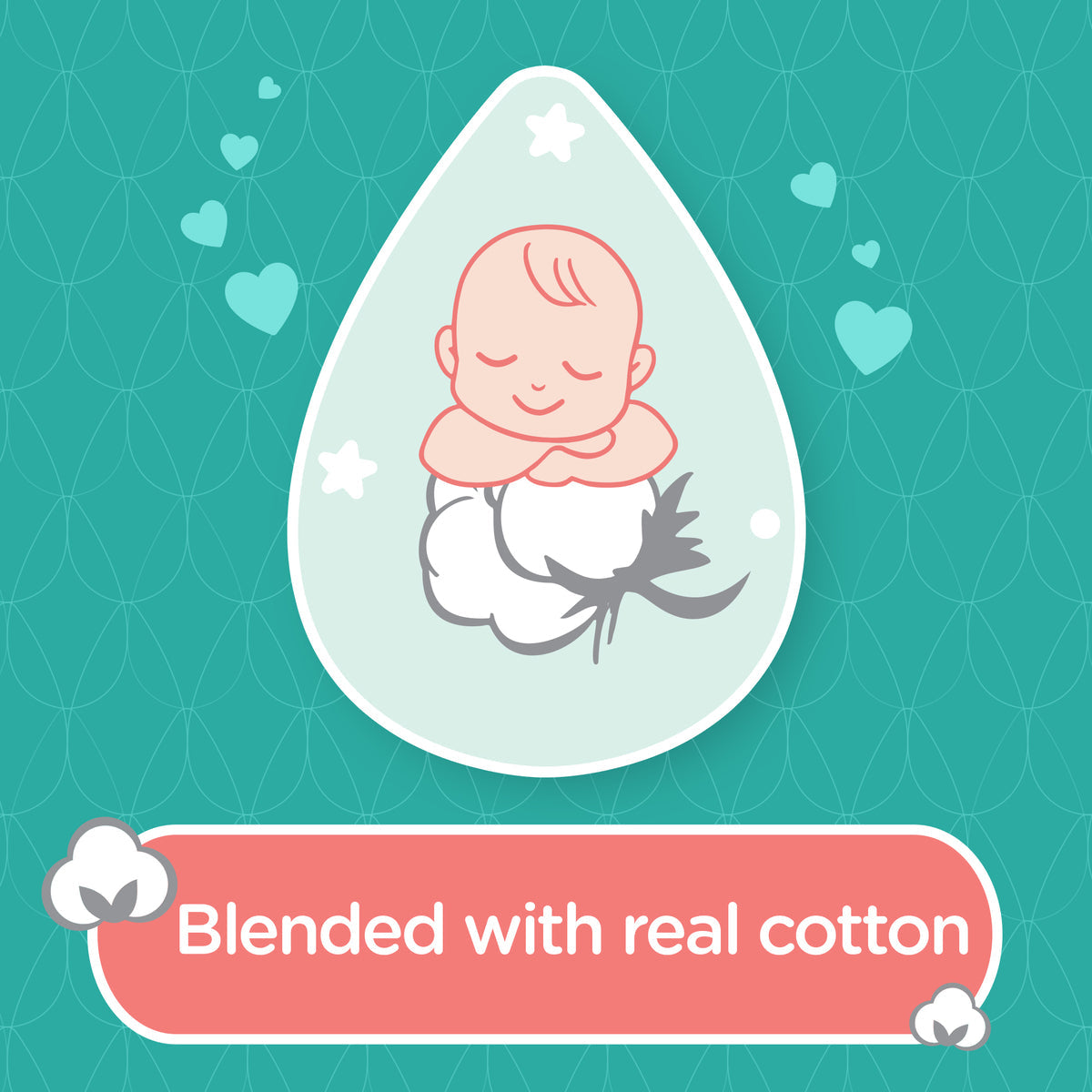 Johnson & Johnson Baby Cotton Touch Wipes 56'S