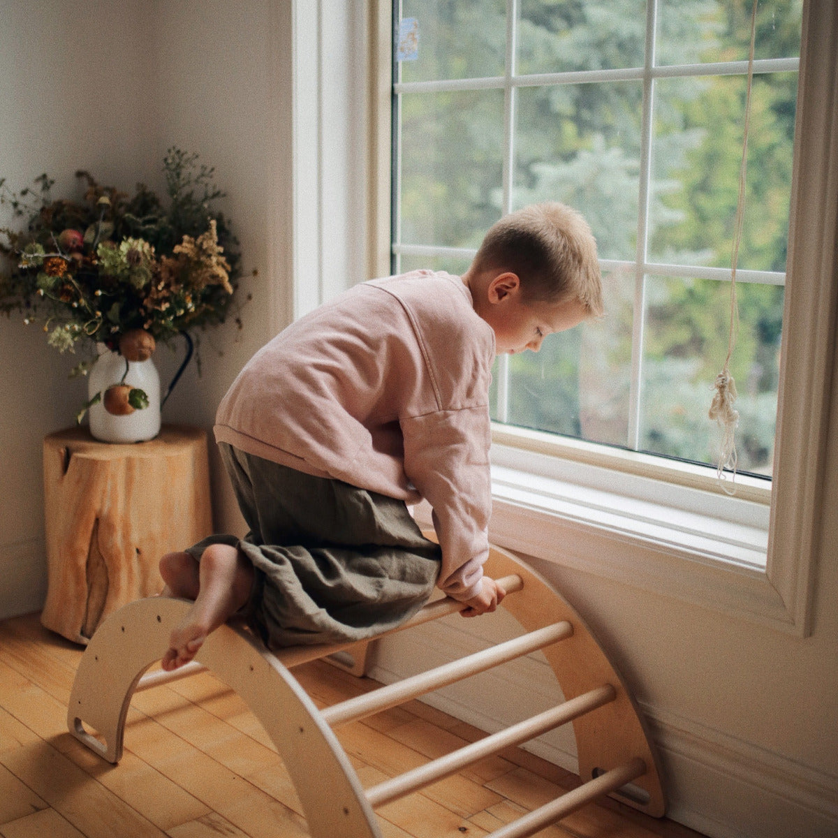 قوس بيكلر للتسلق والهز من كيندر فيتس