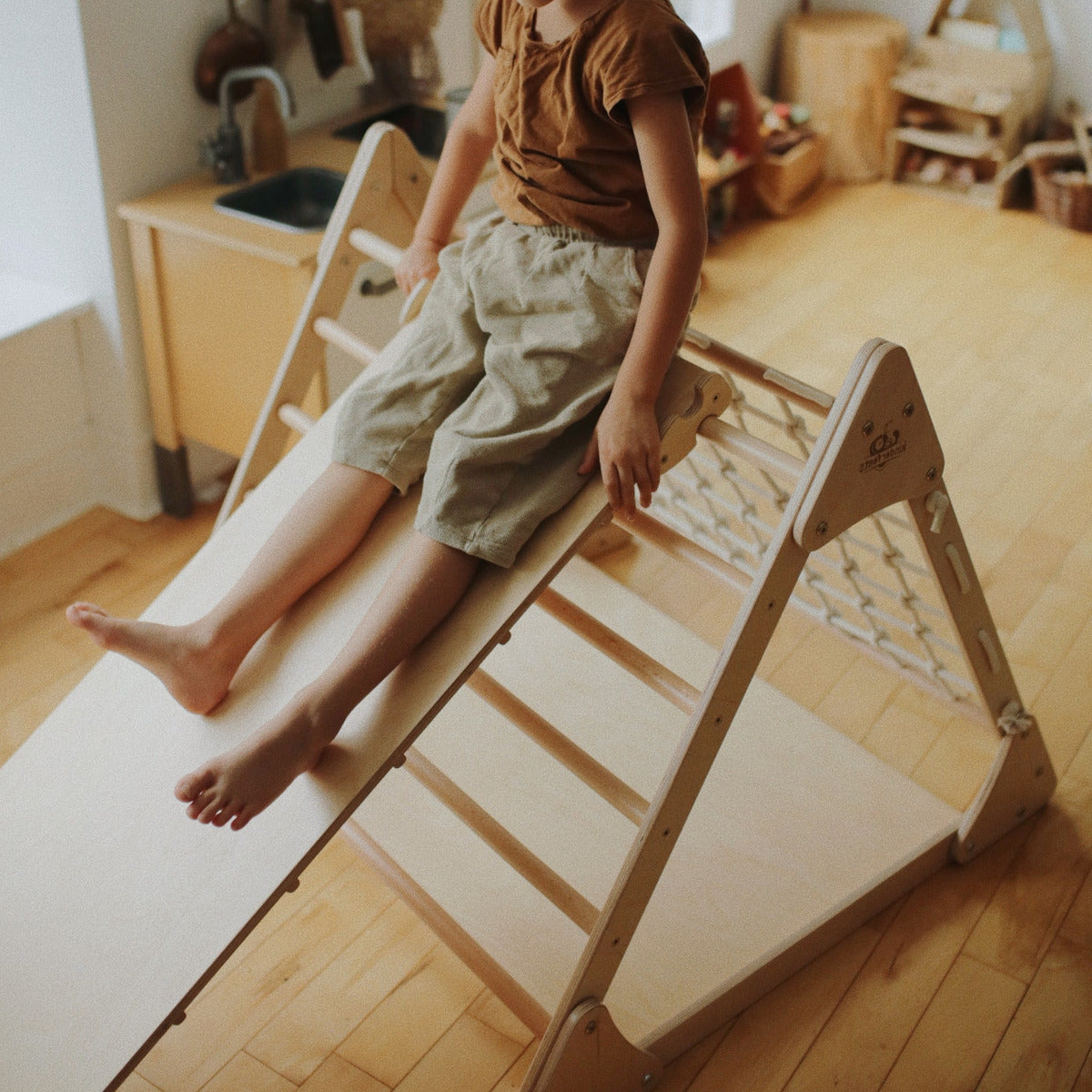 Kinderfeets Pikler Duo Ramp and Slide