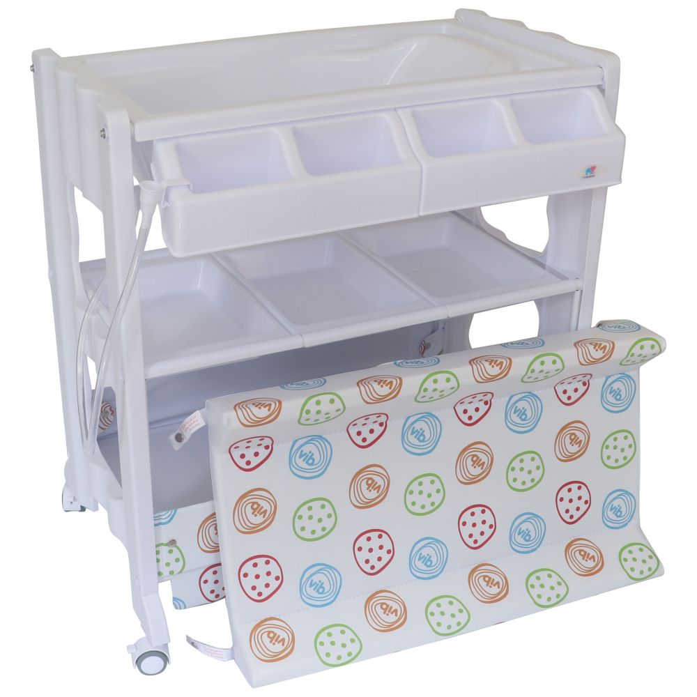The Kiddoz Changing Table with Bathtub