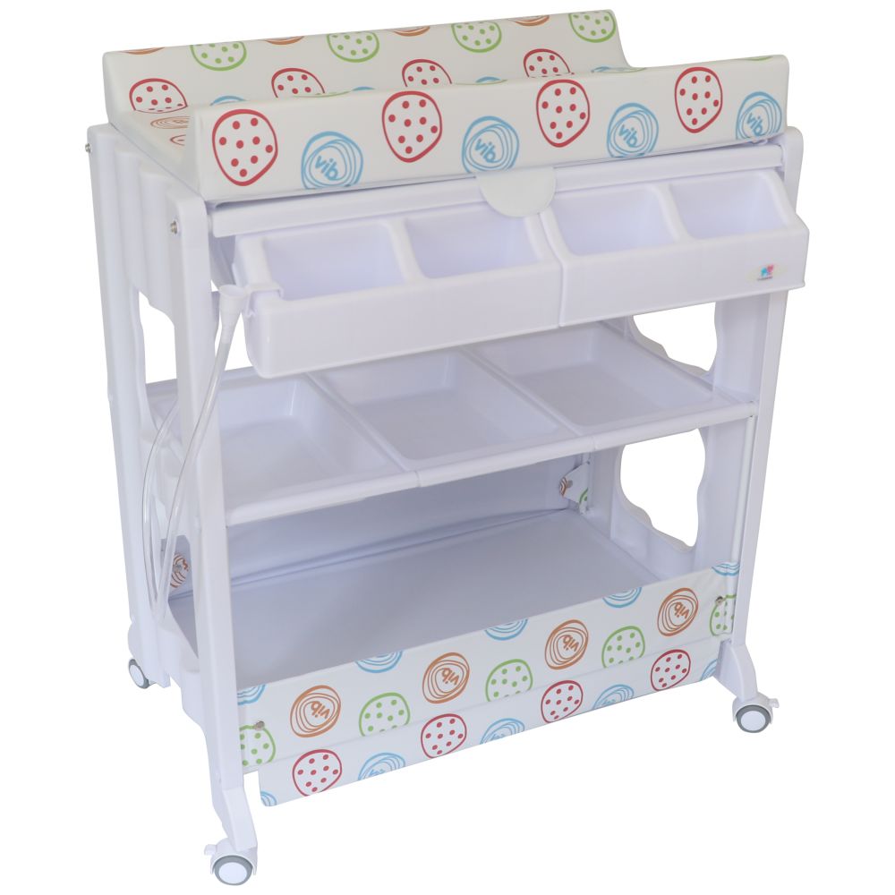 The Kiddoz Changing Table with Bathtub