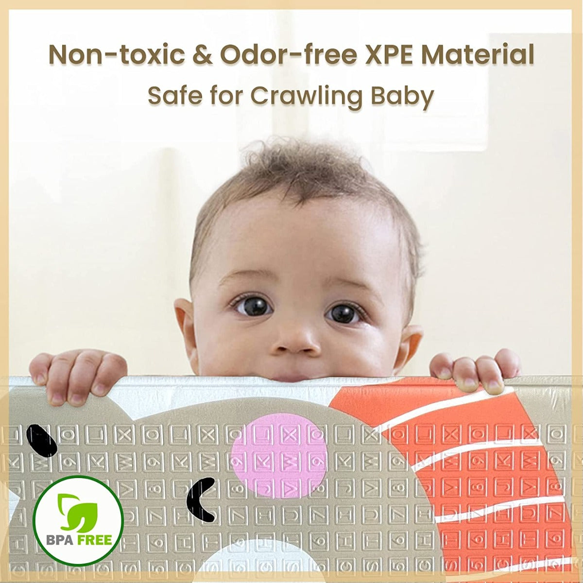 Little Angel Baby Playmat Crazy Animal Double Sided