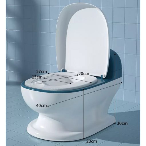 Little Angel Baby Potty Training White-Blue