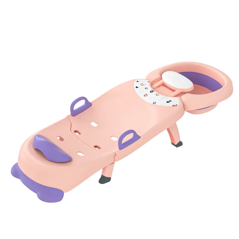 Little Angel Baby Bath Shampoo Chair Pink