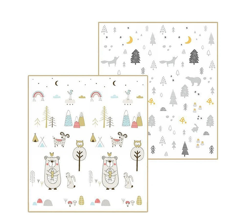 Little Angel Baby Playmat Cute Picture Double Sided