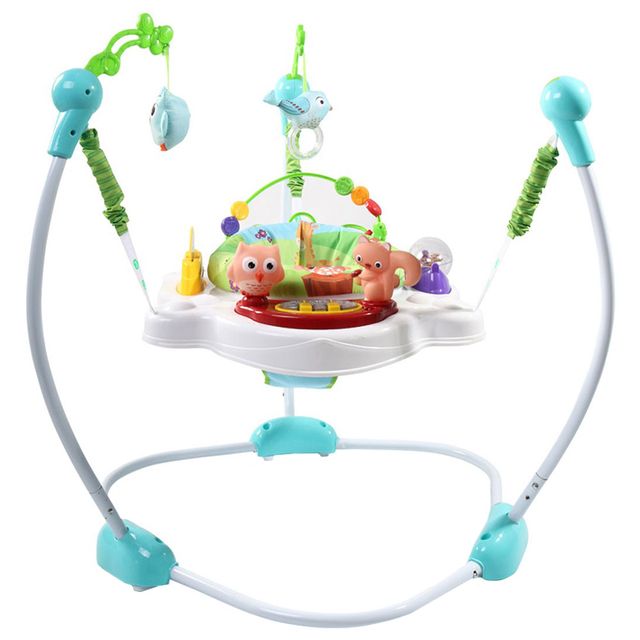Little Angel Baby Bungee Jumperoo With Rotary Functions Blue