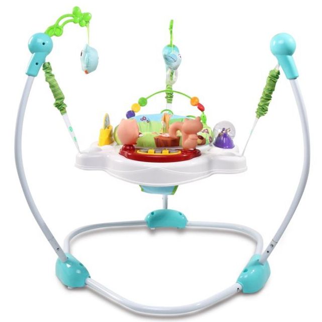 Little Angel Baby Bungee Jumperoo With Rotary Functions Blue