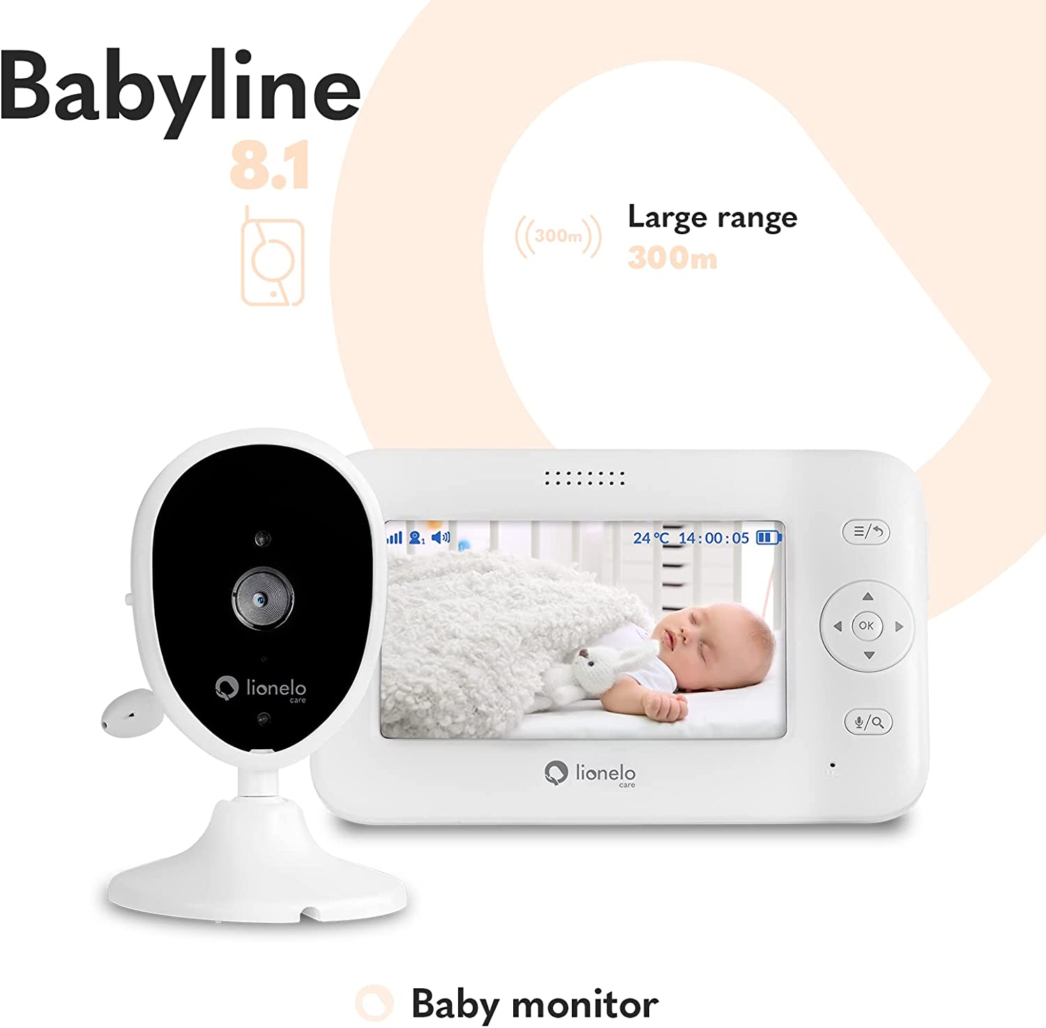 Lionelo Electronic Nanny Babyline 8.1