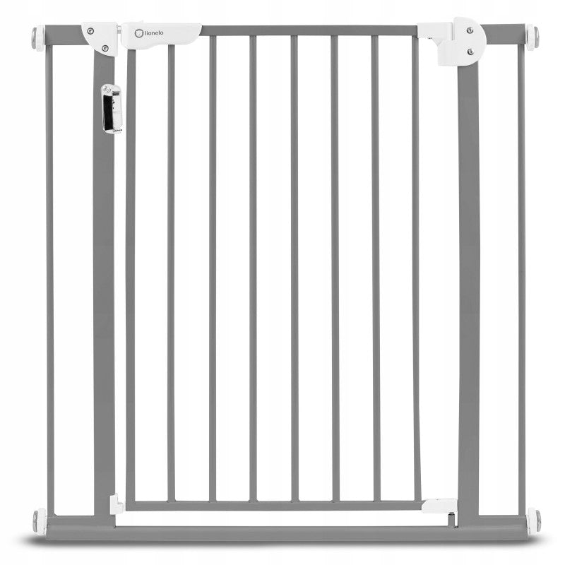 Lionelo Truus Slim with LED Lamp Stair Safety Gate Grey