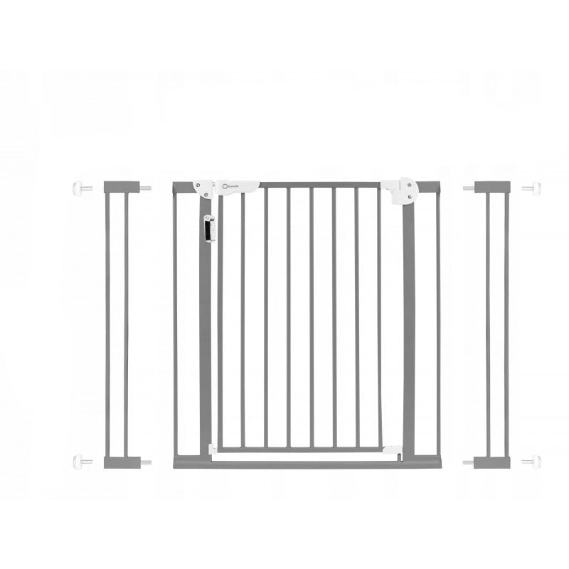 Lionelo Truus Slim with LED Lamp Stair Safety Gate Grey