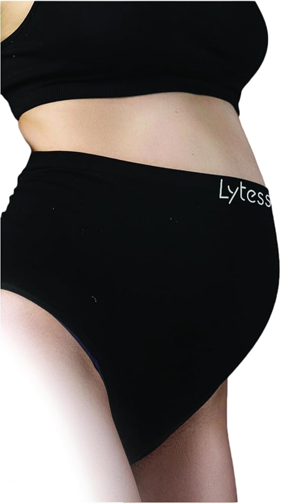 Lytess Anti Stretch Mark High Waist Maternity Brief Black