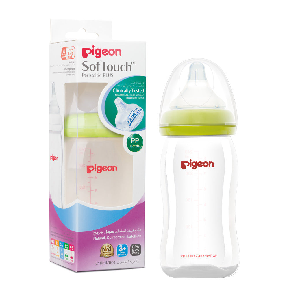 Pigeon Plastic Bottle Wn  240 Ml