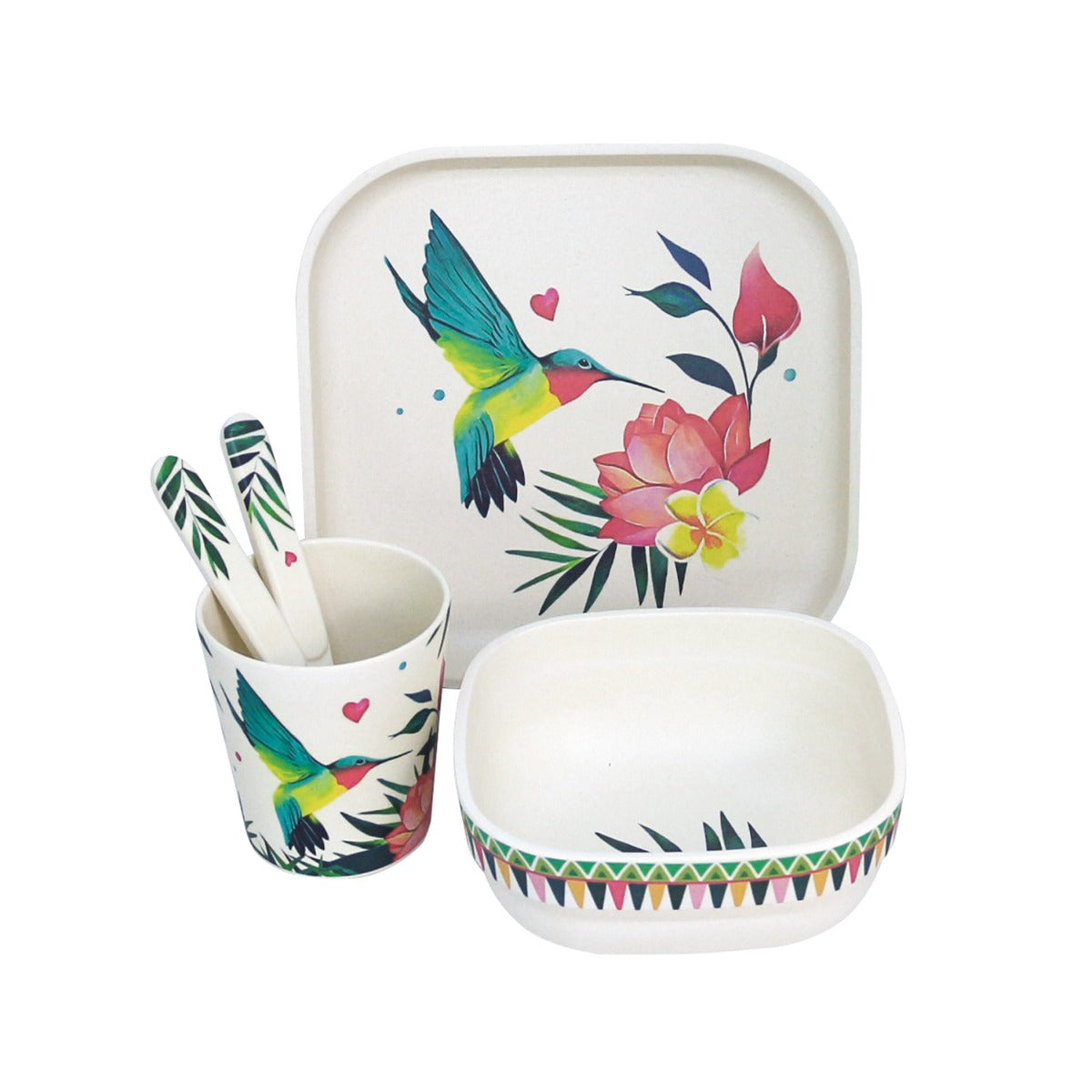 Tommy Lise Bamboo Dinner Set Airy Grace