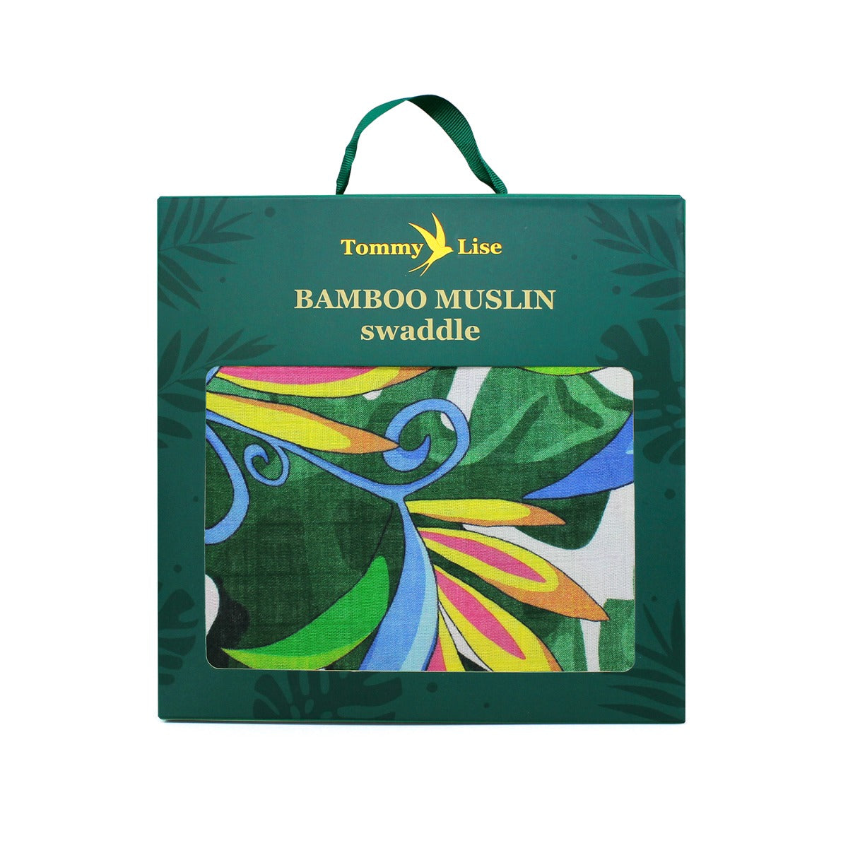 Tommy Lise Muslin Swaddle Lush Garden 120X120Cm