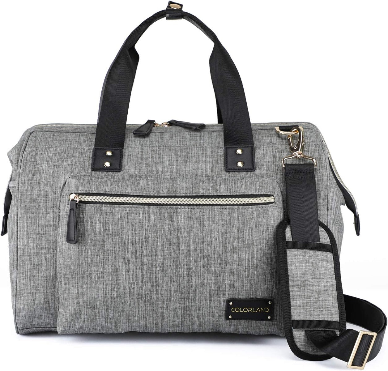 Little Story  Zera Mom Dad Diaper Bag Grey