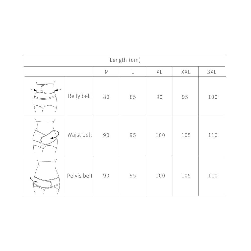 Sunveno 3 In 1 Adjustable Maternity Belt