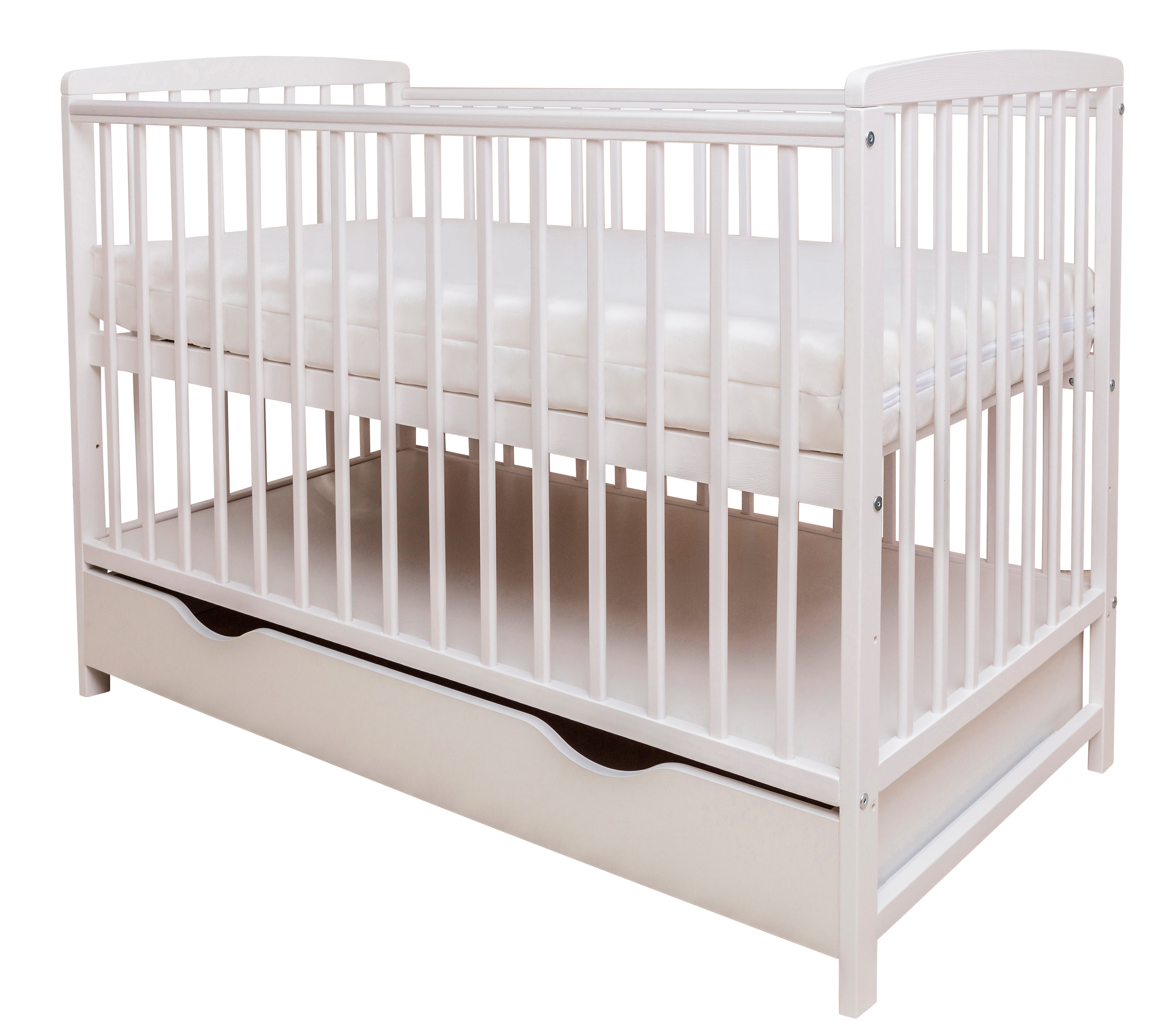 Kinder Valley Melbourne Cot with Drawer and Kinder Flow Mattress