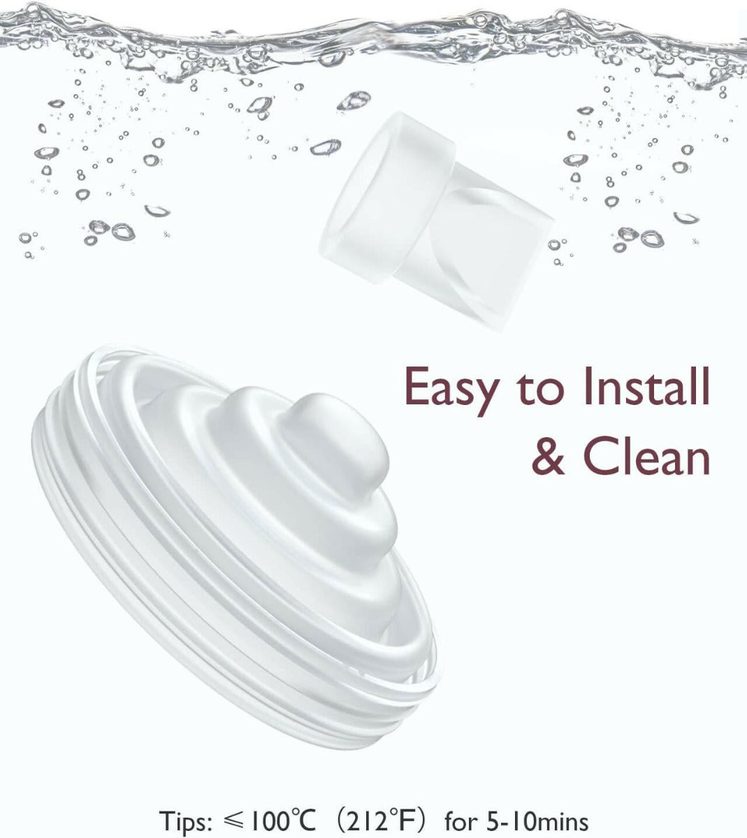 Momcozy Duckbill Valves Silicone Diaphragm Compatible with M5