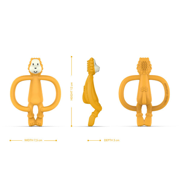 Matchstick Monkey Teether & Muslin Set Ludo Lion