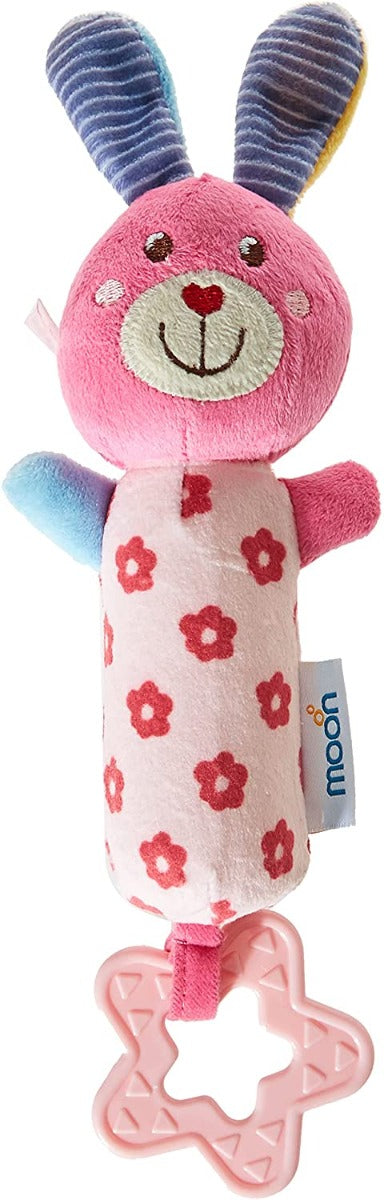 Moon Soft Rattle Toy Bunny