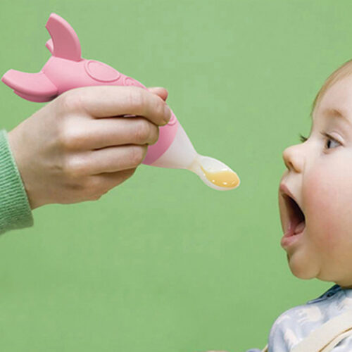 Marcus N Marcus  Feeding Spoon Dispenser Pink