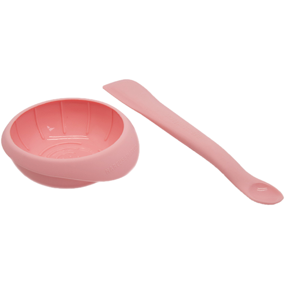 Marcus N Marcus  Masher Spoon & Bowl Set  Pink