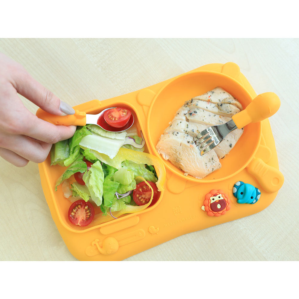 Marcus N Marcus  Creativplate With Suction Little Chef  Lola