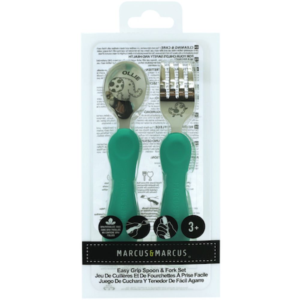 Marcus N Marcus  Easy Grip Fork & Spoon Set Ollie
