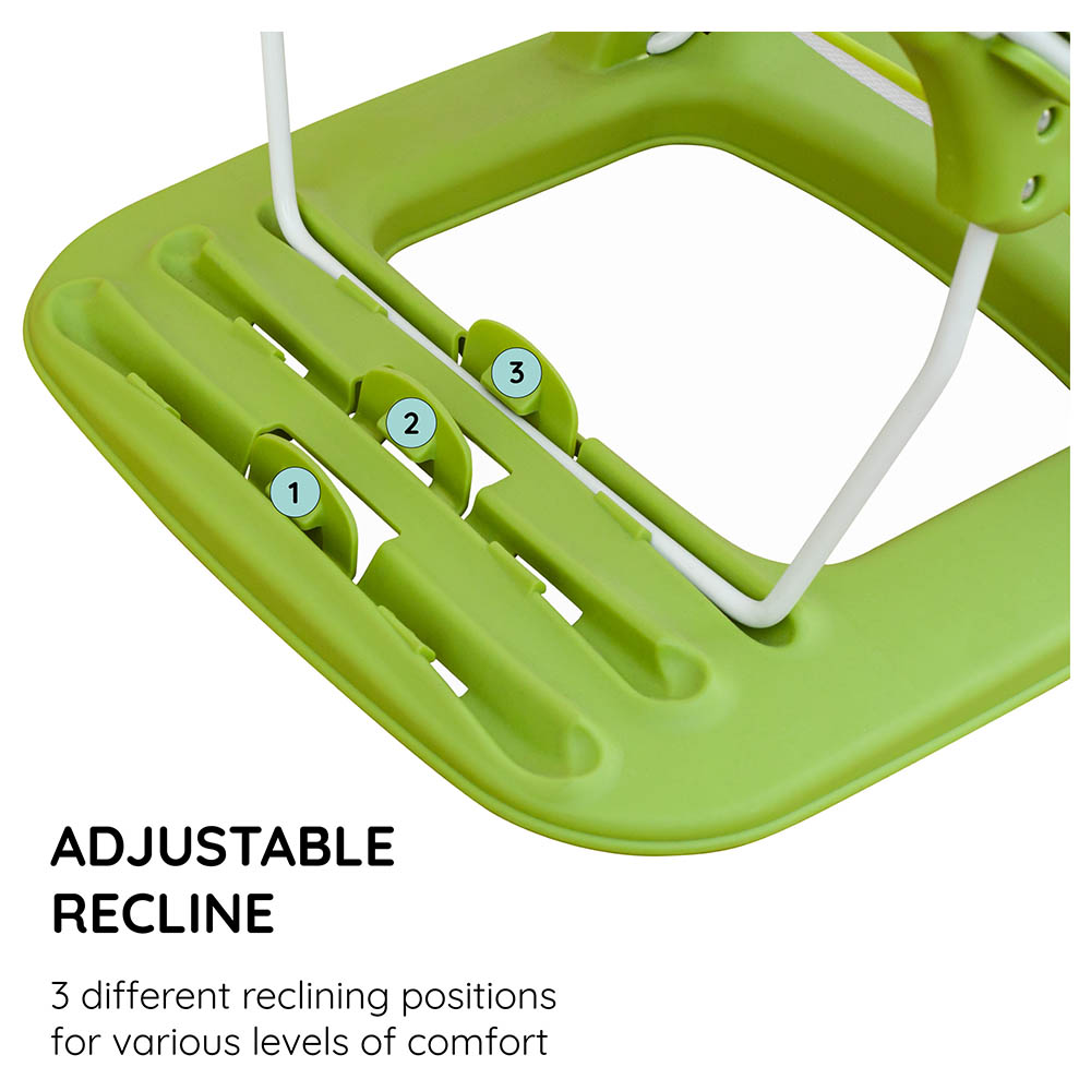 Buy Moon Shower Me Baby Seat & Bather Green | Yallatoys.com