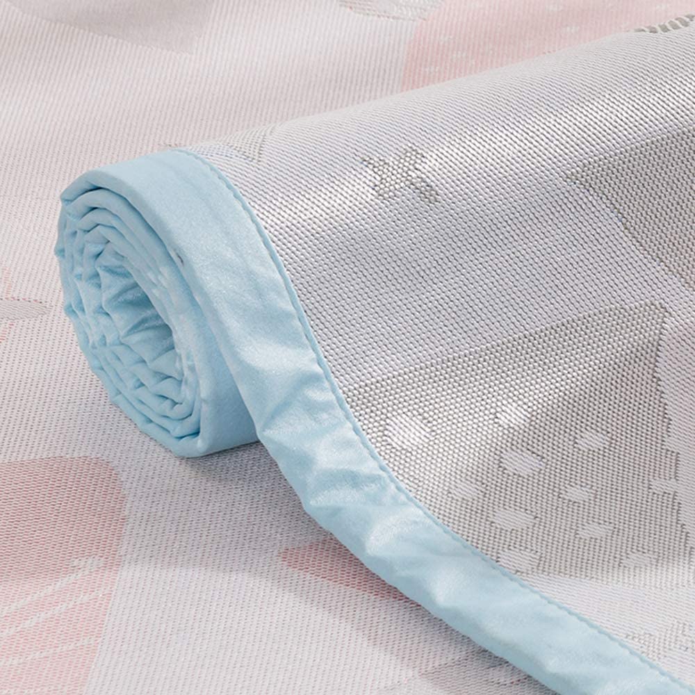 Sunveno Baby Mattress Protector Multipurpose Mat Blue L