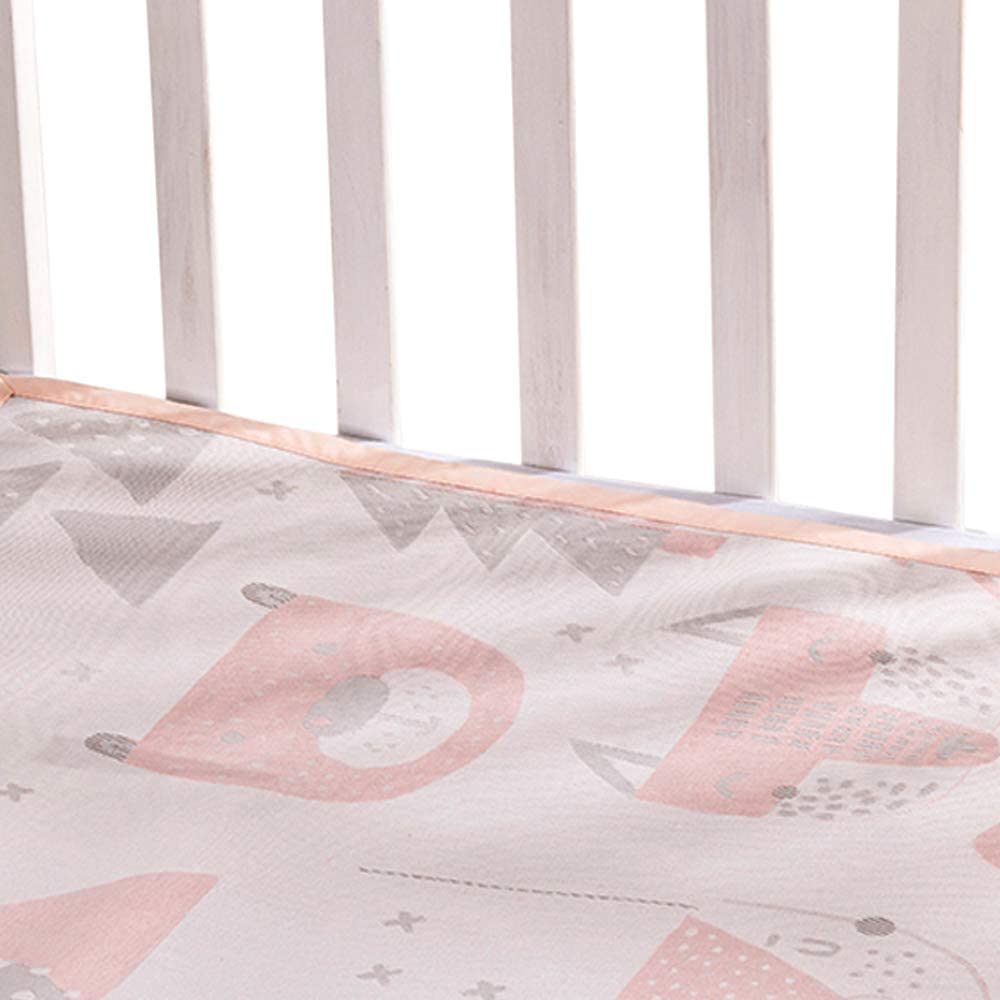 Sunveno Baby Mattress Protector Multipurpose Mat Pink L