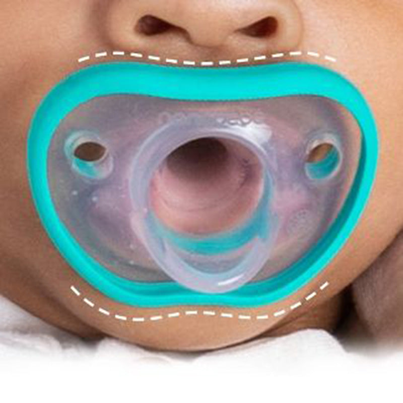 Nanobebe Flexy Pacifier 4 Pack 3M+ Pink+White